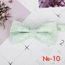 Mens Floral Bow Tie Flexible Bowtie Smooth Necktie Soft Cotton Butterfly Decorative Pattern Dot Flower Print Bow Ties