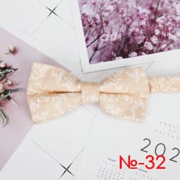 Mens Floral Bow Tie Flexible Bowtie Smooth Necktie Soft Cotton Butterfly Decorative Pattern Dot Flower Print Bow Ties