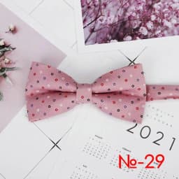 Mens Floral Bow Tie Flexible Bowtie Smooth Necktie Soft Cotton Butterfly Decorative Pattern Dot Flower Print Bow Ties