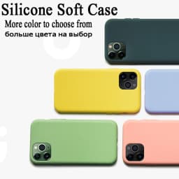 For iPhone 18 17 16 15 Case Luxury Original Liquid Silicone Soft Cover For iPhone 11 12 13 14 Plus Pro Max Shockproof Phone Case