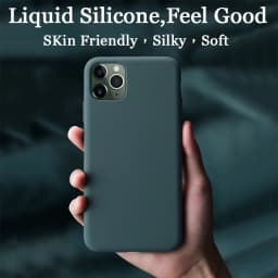 For iPhone 18 17 16 15 Case Luxury Original Liquid Silicone Soft Cover For iPhone 11 12 13 14 Plus Pro Max Shockproof Phone Case