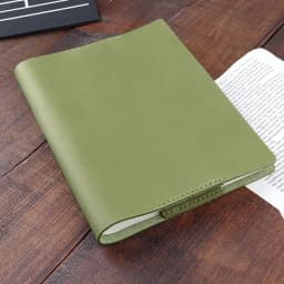 Fromthenon Genuine Leather Cover for Ho-Bo A5 A6 Notebook Cover Planner Vintage Retro Diary Stationery Office & School Supplies