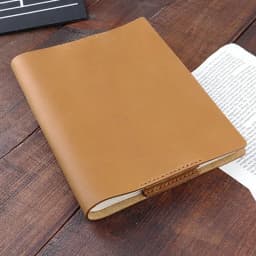 Fromthenon Genuine Leather Cover for Ho-Bo A5 A6 Notebook Cover Planner Vintage Retro Diary Stationery Office & School Supplies