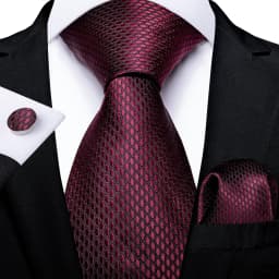 Plaid Men's Tie Set Yellow Purple Blue Necktie 8cm Business Wedding Tie Handkerchief Cufflinks Gift For Men