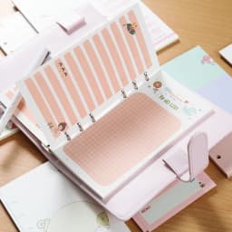 Sharkbang 40 Sheets A5 A6 Loose Notebook Refill Spiral Binder Index Inside Page Monthly Weekly To Do List Paper Stationery