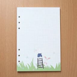 Sharkbang 40 Sheets A5 A6 Loose Notebook Refill Spiral Binder Index Inside Page Monthly Weekly To Do List Paper Stationery