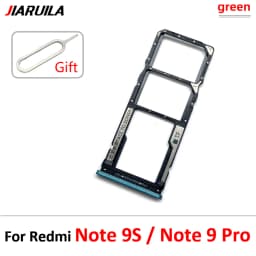NEW SIM Card Tray Chip Slot Drawer Holder Adapter Accessories Repair Part For Xiaomi Redmi Note 9S Note 9 7 Pro + Pin