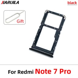 NEW SIM Card Tray Chip Slot Drawer Holder Adapter Accessories Repair Part For Xiaomi Redmi Note 9S Note 9 7 Pro + Pin
