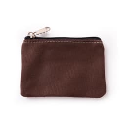 Solid Color DIY Canvas Coin Purse Zipper Mini Coin Key Bag Money Pocket Women Men Simple Coin Purse Small Wallet Kid Gift Pouch