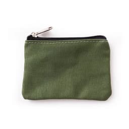Solid Color DIY Canvas Coin Purse Zipper Mini Coin Key Bag Money Pocket Women Men Simple Coin Purse Small Wallet Kid Gift Pouch