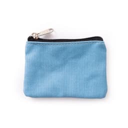 Solid Color DIY Canvas Coin Purse Zipper Mini Coin Key Bag Money Pocket Women Men Simple Coin Purse Small Wallet Kid Gift Pouch