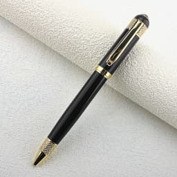 Luxury Quality Pen Metal Classical Student Ballpoint Pen Men Signature INK PENS Stationery Office Supplies Pencil Bag Choose
