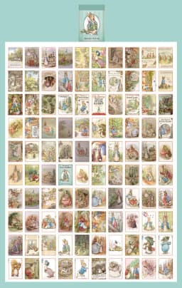100pcs/lot Memo Pads Material Paper Vintage Rabbit Girls Baby Paper Junk Journal Scrapbooking Cards Background Decoration Paper