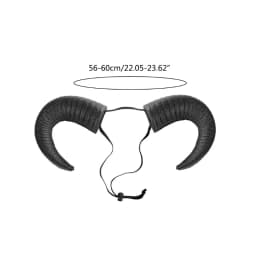 Ox Horn Headwear Dancing Party Hairband Non Slip Headpiece Photo Props Fancy Dress Halloween Cosplay Accessories