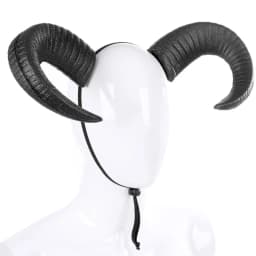 Ox Horn Headwear Dancing Party Hairband Non Slip Headpiece Photo Props Fancy Dress Halloween Cosplay Accessories