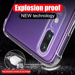 Luxury Soft Case For Huawei P20 P30 Lite Pro Protective Transparent Case Mate 20 30 Lite Honor 20 Lite Pro Silicone Back Cover
