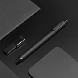 Kaco 10pcs Pens/Refills KACOGREEN Roller Signing PEN Gel Ink Smooth Writing Durable Signing Black Ink For Office School