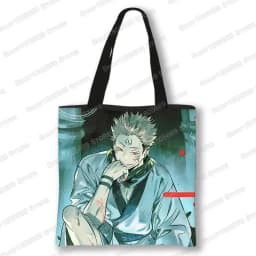 Japanese Anime Jujutsu Kaisen Tote Bags Gojo Satoru Tops Yuji Itadori Girls Shoulder Bag Women Handbag Beach Party Shopping Bag