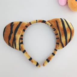Boy Children Girl Animal Tiger Props Birthday Party Headband Tail Tie Skirt Headwear Halloween Costume Cosplay