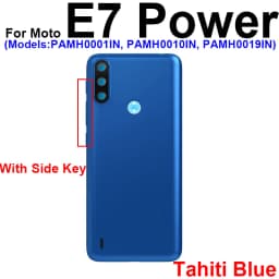 Back Battery Door Housing For Motorola Moto E4 Plus E6 Play E6 Plus E6S 2020 E7 Plus E7 Power Rear Battery Housing Case Cover