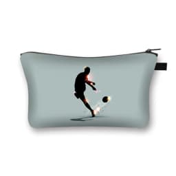 Fashion Football Hot Blooded Toiletry kits Girls Makeup Bag Portable Travel Cosmetic Bags For Young Boys And Girls Organizer