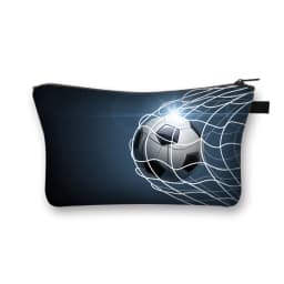 Fashion Football Hot Blooded Toiletry kits Girls Makeup Bag Portable Travel Cosmetic Bags For Young Boys And Girls Organizer