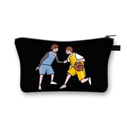 Fashion Football Hot Blooded Toiletry kits Girls Makeup Bag Portable Travel Cosmetic Bags For Young Boys And Girls Organizer