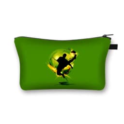 Fashion Football Hot Blooded Toiletry kits Girls Makeup Bag Portable Travel Cosmetic Bags For Young Boys And Girls Organizer