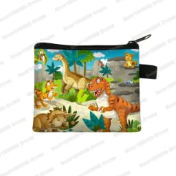 Dinosaur Coin Purse Teenager Wallet Boys Girls Coin Money Bags Little Girls Purses and Handbags Key Credit Card Holder Bag