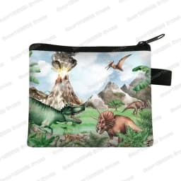 Dinosaur Coin Purse Teenager Wallet Boys Girls Coin Money Bags Little Girls Purses and Handbags Key Credit Card Holder Bag