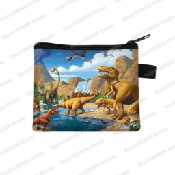 Dinosaur Coin Purse Teenager Wallet Boys Girls Coin Money Bags Little Girls Purses and Handbags Key Credit Card Holder Bag