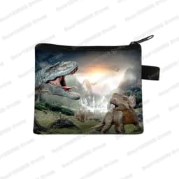 Dinosaur Coin Purse Teenager Wallet Boys Girls Coin Money Bags Little Girls Purses and Handbags Key Credit Card Holder Bag