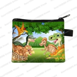 Dinosaur Coin Purse Teenager Wallet Boys Girls Coin Money Bags Little Girls Purses and Handbags Key Credit Card Holder Bag