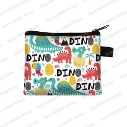 Dinosaur Coin Purse Teenager Wallet Boys Girls Coin Money Bags Little Girls Purses and Handbags Key Credit Card Holder Bag
