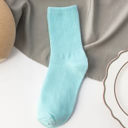 Women Socks 100 Cotton Fashion Trend Solid Color Women's Socks Pure Cotton Woman Socks Happy Girls Socks Short Crew Ankle Socks