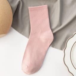 Women Socks 100 Cotton Fashion Trend Solid Color Women's Socks Pure Cotton Woman Socks Happy Girls Socks Short Crew Ankle Socks