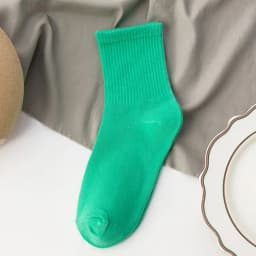 Women Socks 100 Cotton Fashion Trend Solid Color Women's Socks Pure Cotton Woman Socks Happy Girls Socks Short Crew Ankle Socks