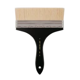 Artsecret Multi-Purpose Brush No.3530 Chungking Bristle Hair Acrylic Black Handle Brass Ferrule Paint Art Supplies Artist Tool