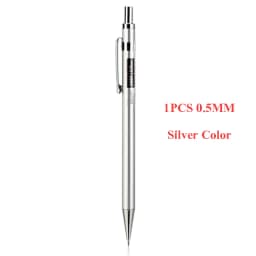 High Quality Deli Mechanical Pencil Full Metal 0.5MM/0.7MM For Professional Painting And Writing School Supplies Stationery Pens