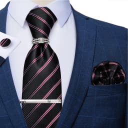 New Fashion Men's Ties Silver Floral 8cm Neck Tie Business Wedding Party Gravata Ting Ring Clip Cravat Gift For Men DiBanGu