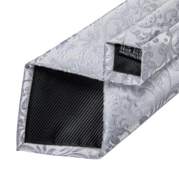 New Fashion Men's Ties Silver Floral 8cm Neck Tie Business Wedding Party Gravata Ting Ring Clip Cravat Gift For Men DiBanGu