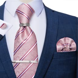 New Fashion Men's Ties Silver Floral 8cm Neck Tie Business Wedding Party Gravata Ting Ring Clip Cravat Gift For Men DiBanGu
