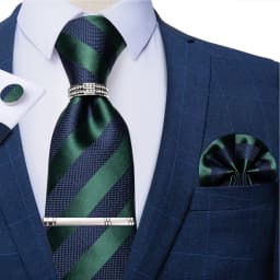 New Fashion Men's Ties Silver Floral 8cm Neck Tie Business Wedding Party Gravata Ting Ring Clip Cravat Gift For Men DiBanGu