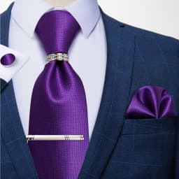 New Fashion Men's Ties Silver Floral 8cm Neck Tie Business Wedding Party Gravata Ting Ring Clip Cravat Gift For Men DiBanGu