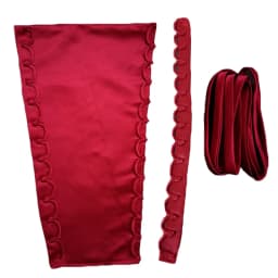 3Pcs/Set Satin Corset Kits Zipper Replacement Wedding Gown Back Lace Webbing DIY Craft Wedding Dress Accessories Lace Up