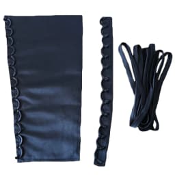 3Pcs/Set Satin Corset Kits Zipper Replacement Wedding Gown Back Lace Webbing DIY Craft Wedding Dress Accessories Lace Up
