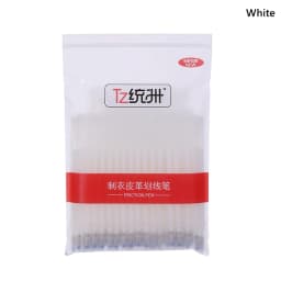 100Pcs/set High Temperature Disappearing Fabric PU Leather Marker Pen BIG Refills for Quilting Sewing and Dressmaking Heat Erase