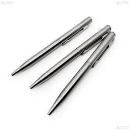 3Pcs/5Pcs Mini Metal Clip Ballpoint Pen 0.7mm Office Signature Rotating Pocket Size Ball Point Pen Small Oil Pens Blue Black Ink