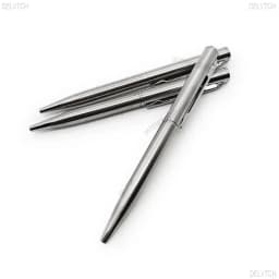 3Pcs/5Pcs Mini Metal Clip Ballpoint Pen 0.7mm Office Signature Rotating Pocket Size Ball Point Pen Small Oil Pens Blue Black Ink