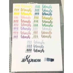 3pcs Retro Color Brush Marker Pens Set Dual Side Fine Liner Water Based Ink Blendable Watercolor Art Paint Drawing F133